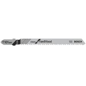 Bosch Accessories 2608634989 Decoupeerzaagblad T 101 BRF, Clean for Hard Wood, verpakking van 25 stuks 25 stuk(s)