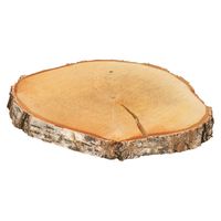 HBX Natural Living Decoratie boomschijf schors - hout - D45 cm   -