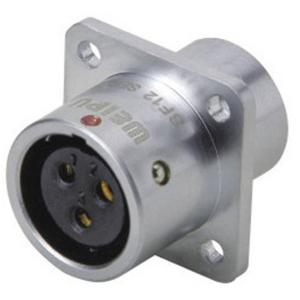 Weipu SF1213/S4 Ronde connector Koppeling, recht Totaal aantal polen: 4 Serie (ronde connectors): SF12 1 stuk(s)