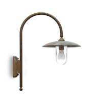 Moretti Luce Landelijke wandlamp Transimeno - verouderd messing 1750.T.AR