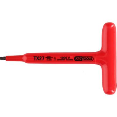 T-handgreep Torx-stiftsleutel met isolatie, T27, 160 mm KS Tools 117.2416