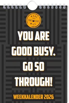 Make that the cat wise weekkalender- 2026