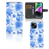 Hoesje voor iPhone 15 Flowers Blue