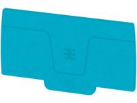 Afsluitplaat Weidmüller AEP 2C 10/16 BL 2490390000 Blauw 20 stuk(s)