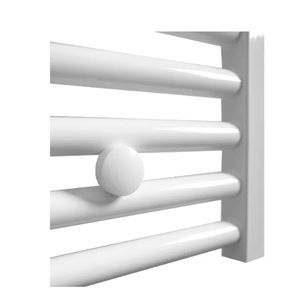 Radiator Sanicare Snode Met Wifi 111,8 x 60 cm Wit Met Thermostaat Wit Sanicare