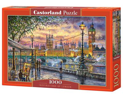 Castorland legpuzzel Inspirations of London 68 cm 1000 stukjes Castorland legpuzzel Inspirations of London 68 cm 1000 stukjes