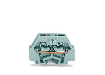 WAGO 260-301 Aderklem 5 mm Spanveer Toewijzing: L Grijs 1 stuk(s)