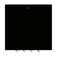ETNA KIV254KWIT kookplaat Zwart Aanrecht 60 cm Zoneloze inductiekookplaat 4 zone(s)