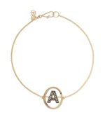 Annoushka bracelet en or 18ct à initial A en diamants