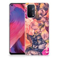 OPPO A74 5G | A54 5G TPU Case Bosje Bloemen - thumbnail