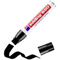 Edding 4-850-1-4001 Permanent marker Zwart Watervast: Ja