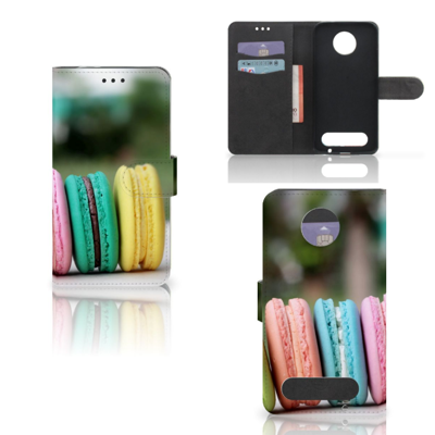 Motorola Moto Z2 Force Book Cover Macarons