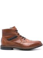 Bugatti Caj leather boots - Marron