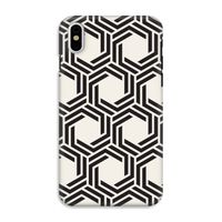 Geometrisch patroon: iPhone XS Tough Case - thumbnail