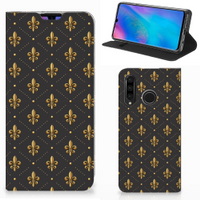 Huawei P30 Lite New Edition Hoesje met Magneet Franse Lelie