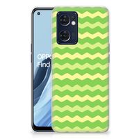 OPPO Reno 7 5G | Find X5 Lite TPU bumper Waves Green