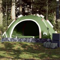 Tent 2-persoons snelontgrendeling groen - thumbnail