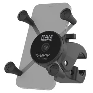 RAM Mount X-Grip® Phone Mount met Low-Profile Medium Tough-Claw™ RAM-HOL-UN7-404-2U