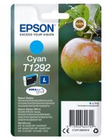 Epson inktcartridge T1292, 460 pagina's, OEM C13T12924012, cyaan