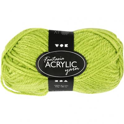 Creotime fantasia acryl garen lime 80 m 50 g