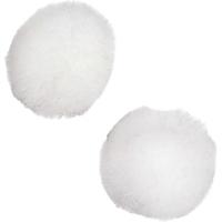 Creotime decoratiepom poms 1,5 cm wit 200 stuks