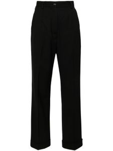 Dolce & Gabbana pantalon de costume en laine vierge - Noir