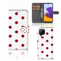 Samsung Galaxy A22 4G | M22 Book Cover Cherries