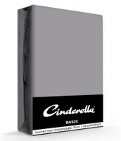 Cinderella Basic Hoeslaken Anthracite Hoge Hoek - 40 cm-180 x 220 cm - thumbnail