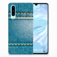 Huawei P30 Silicone Back Cover Jeans - thumbnail