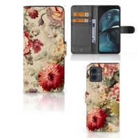 Hoesje voor Motorola Moto G14 Bloemen - thumbnail