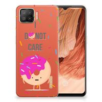 OPPO A73 4G Siliconen Case Donut Roze - thumbnail