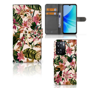 PPO A57 | A57s | A77 4G Hoesje Flowers