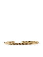 David Yurman bracelet Cablespira 4 mm en or jaune 18ct