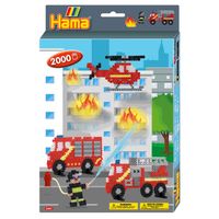 Hama Strijkkralenset Brandweer, 2000st. - thumbnail