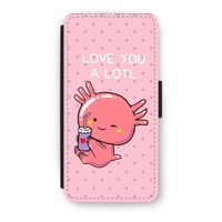 Love You A Lotl: iPhone 8 Flip Hoesje - thumbnail