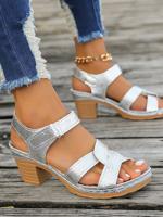 Summer Pu Plain Slide Sandals