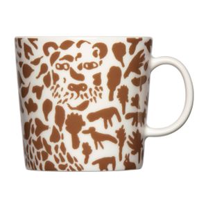 IITTALA - Oiva Toika Collection - Beker met oor 0,40l Cheetah Brown