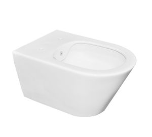 Mueller Manti randloze douche wc met bidetfunctie 53cm mat wit