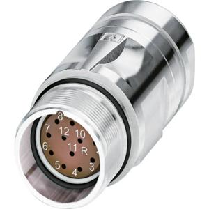 M23 Koppelingsstekker met SPEEDCON 1620016 CA-12F1N8A95DU Zilver Phoenix Contact Inhoud: 1 stuk(s)