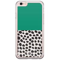 iPhone 6/6s siliconen hoesje - Wild dots