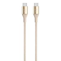 Belkin F2CU050BT04-GLD 1.2m USB C USB C Male Male Gold USB cable - Belkin F2CU050BT04-GLD, 1.2 m, USB C, USB C, Male/Male, 480 Mbit/s, Gold