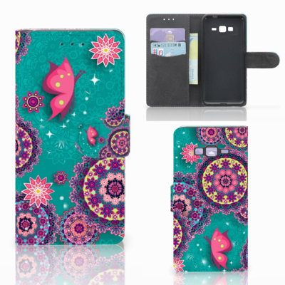 Samsung Galaxy Grand Prime | Grand Prime VE G531F Hoesje Cirkels en Vlinders