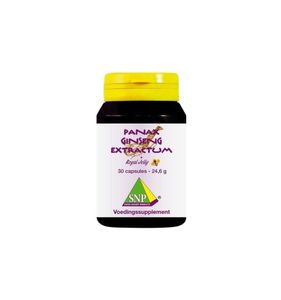 Panax ginseng extract & royal jelly 700 mg