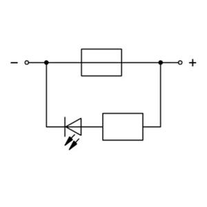 WAGO 2006-1681/1000-429-25 Zekeringklem 7.50 mm Spanveer Grijs 25 stuk(s)