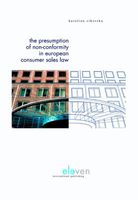 The presumption of non-conformity in European consumer sales law - Karolina Sikorksa - ebook - thumbnail