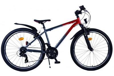 Volare xc race kinderfiets - 26 inch - 21 speed - rood/grijs