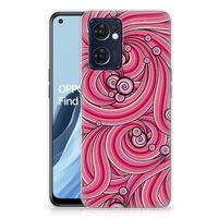 OPPO Reno 7 5G | Find X5 Lite Hoesje maken Swirl Pink - thumbnail