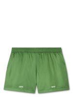 Off-White SHORT DE BAIN À LOGO - Vert - thumbnail