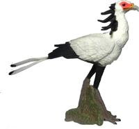 Collecta Wilde dieren secretarisvogel 11,4 cm