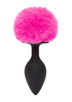 Non-Vibrating Butt Plug Large - Black/Pink